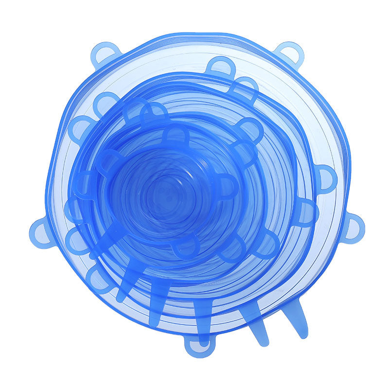 Silicon stretchable kitchen pot cover