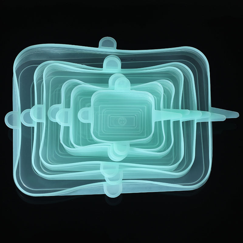 Silicon stretchable kitchen pot cover